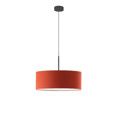 Designerska lampa wisząca do sypialni SINTRA fi - 50 cm - kolor rdzawy