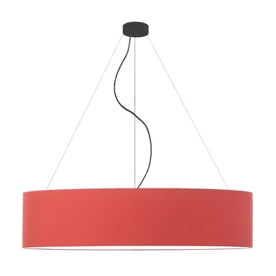 Lampa wisząca PORTO fi - 100 cm - kolor czerwony