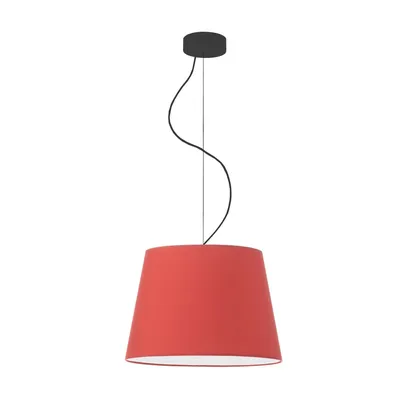 Designerska lampa wisząca TUNIS - kolor czerwony