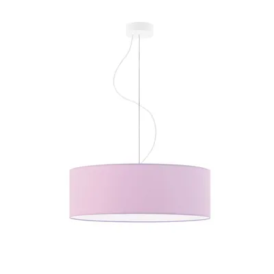 Pastelowa lampa wisząca dla dzieci HAJFA fi - 50 cm - kolor jasny fioletowy