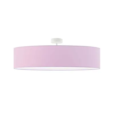 Designerska lampa sufitowa dla dzieci GRENADA  fi - 80 cm - kolor jasny fioletowy