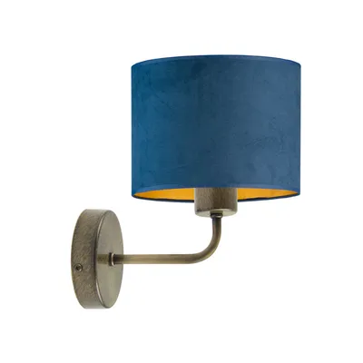 Designerska lampa ścienna MODENA VELUR