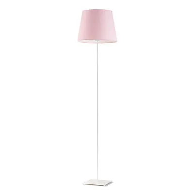 Biało różowa lampa podłogowa dla dzieci PALERMO