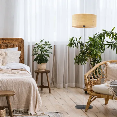 Lampa stojąca do sypialni w stylu boho WERONA BOHO