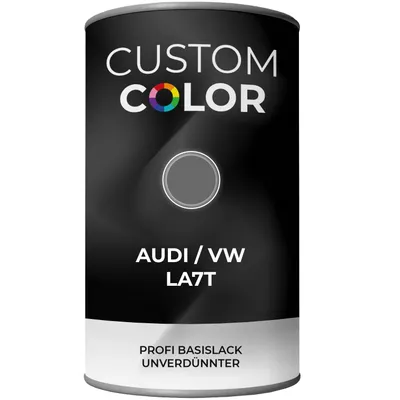 Custom Color Wydajny Lakier Bazowy 1:1 AUDI / VOLKSWAGEN VW LA7T 1L