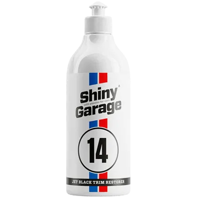 SHINY GARAGE JET BLACK Dressing do plastików 500ml