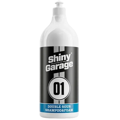 SHINY GARAGE DOUBLE SOUR SHAMPOO&FOAM Kwaśny szampon i piana 2w1 1L