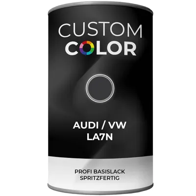 Custom Color Lakier Bazowy Gotowy do użycia AUDI / VOLKSWAGEN VW LA7N 1L