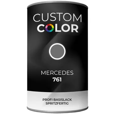 Custom Color Lakier Bazowy Gotowy do użycia MERCEDES 761 1L