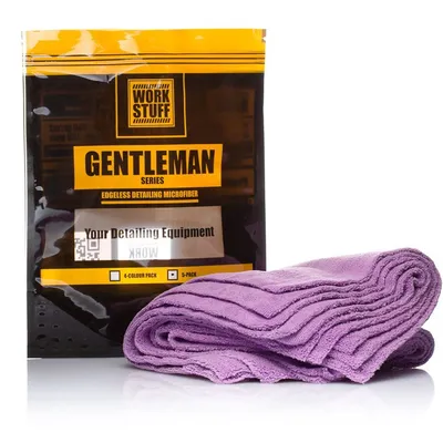 WORK STUFF GENTLEMAN Basic 5-Pack Purple Mikrofibry