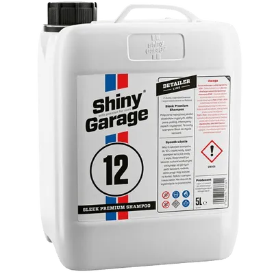 SHINY GARAGE SLEEK PREMIUM SHAMPOO Szampon samochodowy 5L