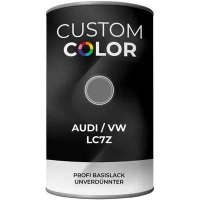 Custom Color Wydajny Lakier Bazowy 1:1 AUDI / VOLKSWAGEN VW LC7Z 1L