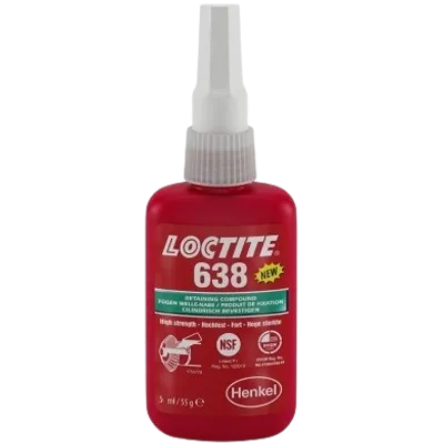 Loctite 638 Zielony klej anaerobowy do osadzania 10ml