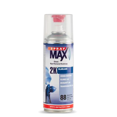 SprayMax 2K Lakier Bezbarwny połysk + utwardzacz 400ml