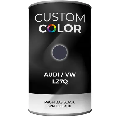 Custom Color Lakier Bazowy Gotowy do użycia AUDI / VOLKSWAGEN VW LZ7Q 1L