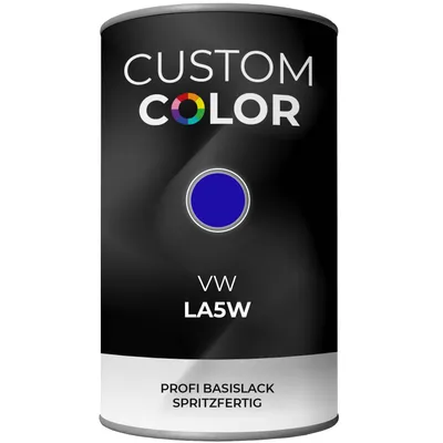 Custom Color Lakier Bazowy Gotowy do użycia AUDI / VOLKSWAGEN VW LA5W 1L