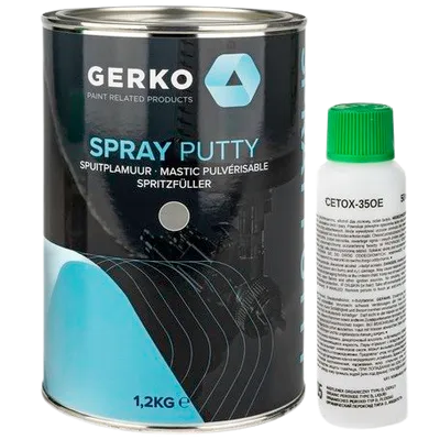 GERKO Spray putty Szpachlówka natryskowa poliestrowa 1,2kg