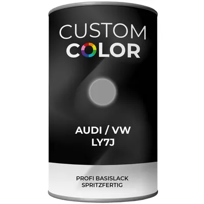 Custom Color Lakier Bazowy Gotowy do użycia AUDI / VOLKSWAGEN VW LY7J 1L