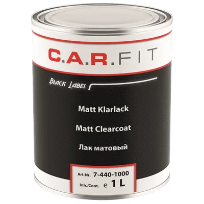 CARFIT 2K Matt Clearcoat Bezbarwny mat 1,5L Kpl