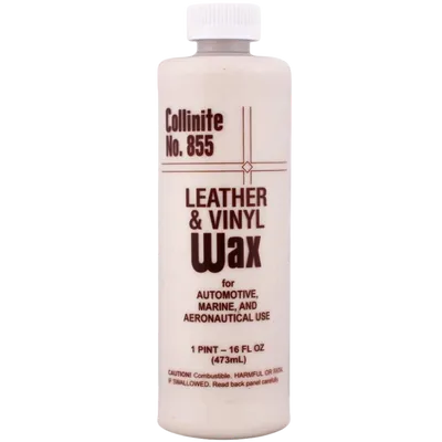 COLLINITE 855 Leather & Vinyl Wax naturalna odżywka do skóry 473ml