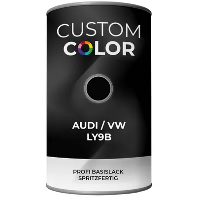 Custom Color Lakier Bazowy Gotowy do użycia AUDI / VOLKSWAGEN VW LY9B 1L