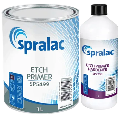 Spralac SP5499 Etch Prime Podkład Reaktywny 1L + 1L Utwardzacz Komplet