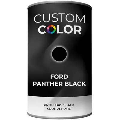 Custom Color Lakier Bazowy Gotowy do użycia FORD PANTHER BLACK 1L