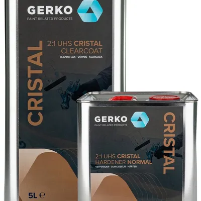 GERKO Lakier bezbarwny PREMIUM Cristal UHS 5L + utwardzacz 2,5L kpl