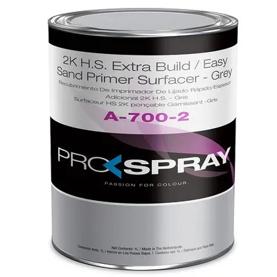 ProSpray Podkład A-700 2K HS Extra Build Czarny 3,75L