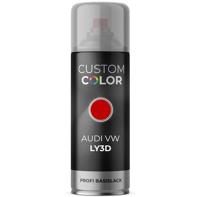 Custom Color Lakier Samochodowy Bazowy Audi Volkswagen VW LY3D Spray 400ml