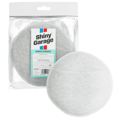 SHINY GARAGE White Pocket Micorfiber Applicator