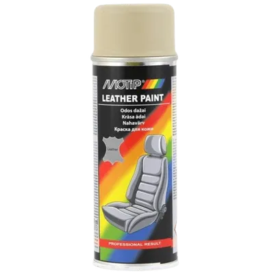 MOTIP SPRAY LAKIER DO SKÓR LEATHER 200ML Beżowy