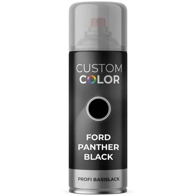 Custom Color Lakier Samochodowy Bazowy Ford PANTHER BLACK Spray 400ml