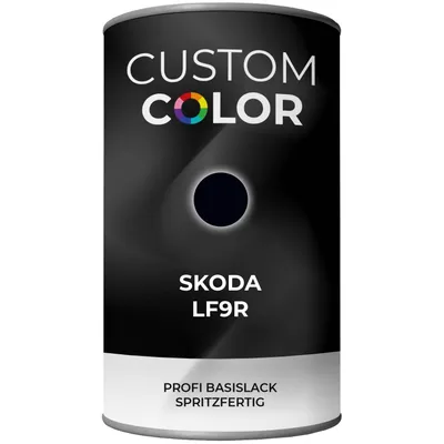 Custom Color Lakier Bazowy Gotowy do użycia SKODA LF9R 1L