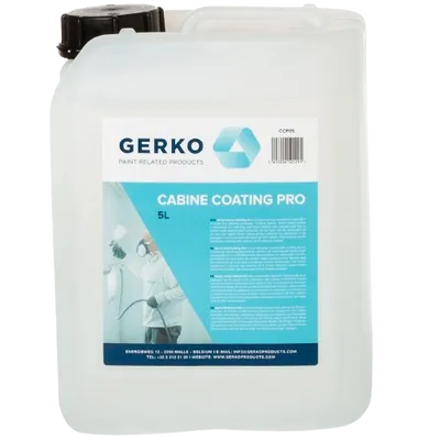 GERKO Cabine coating pro Płyn do kabin lakierniczych 5L