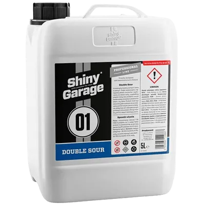 SHINY GARAGE DOUBLE SOUR SHAMPOO&FOAM Kwaśny szampon i piana 2w1 5L