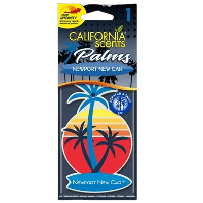 CALIFORNIA SCENTS PALMA Zawieszka samochodowa NEWPORT NEW CAR