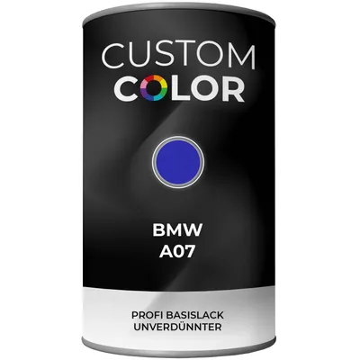 Custom Color Wydajny lakier bazowy 1:1 BMW A07 MYSTIC BLAU 1L