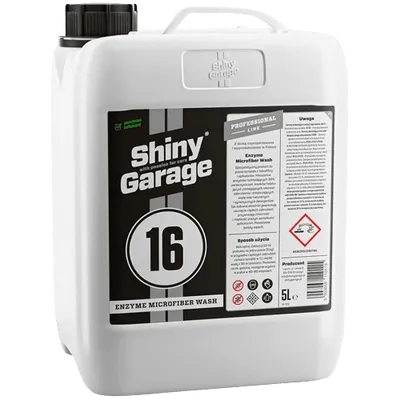 SHINY GARAGE ENZYME MICROFIBER WASH Płyn do prania mikrofibr 5L