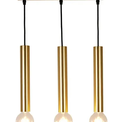 Lampa wisząca złota 3xE27 28,4 cm Dallas Ledea