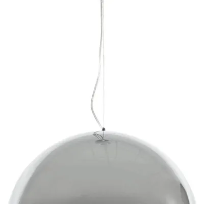 Lampa wisząca metalowa 30cm chrom Dorada