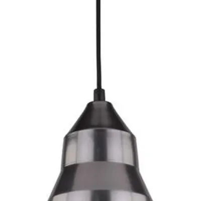 LAMPA SUFITOWA WISZĄCA VESUVIO E27 SZARY