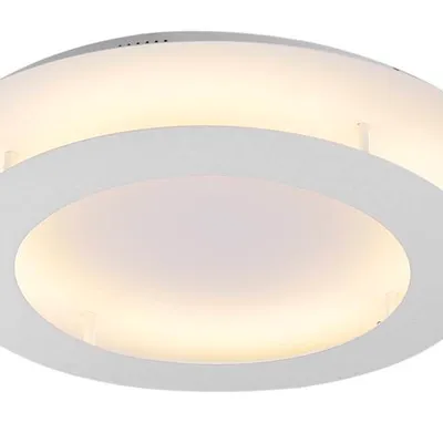 Lampa sufitowa plafon biały 40cm LED Merle