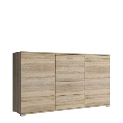 Komoda z szufladami 150 cm dąb sonoma SAND