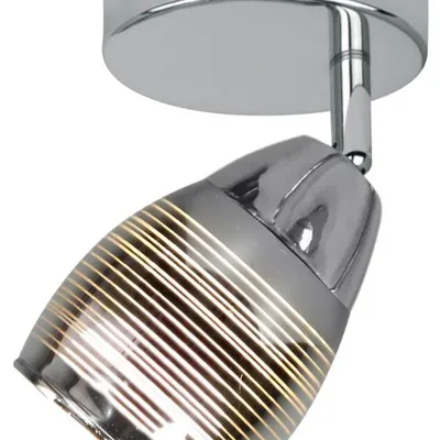 Lampa kinkiet 1X10W E14 LED chrom MILTON