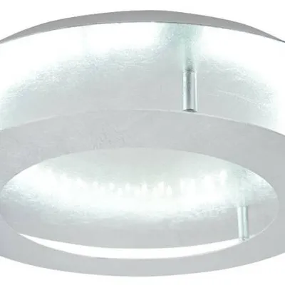 Lampa sufitowa plafon srebrny 40cm LED Merle