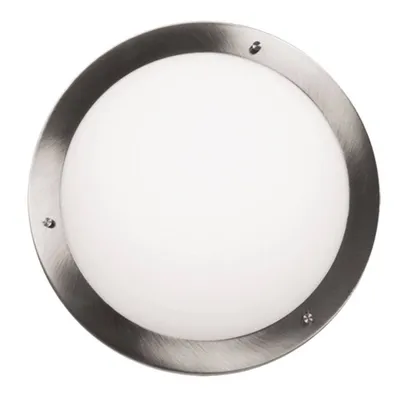 Plafon satyna nikiel lampa do łazienki IP44 40W G9 Aquila