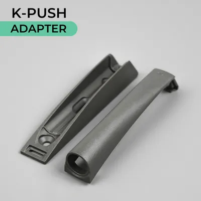 Adapter do odbojnika K-PUSH TECH 37 mm - ANTRACYT