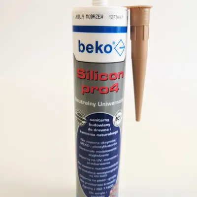 Silikon neutralny, uniwersalny BEKO PRO4 310 ml KARMEL / MODRZEW