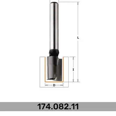 FREZ PROSTY WIERCĄCY HM CMT 174.082.11